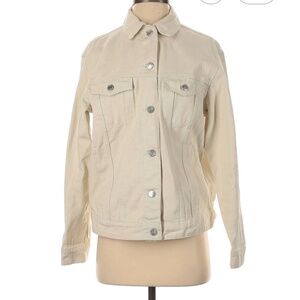 Vero Moda. Women's Utility Jacket. Small. Ivory.